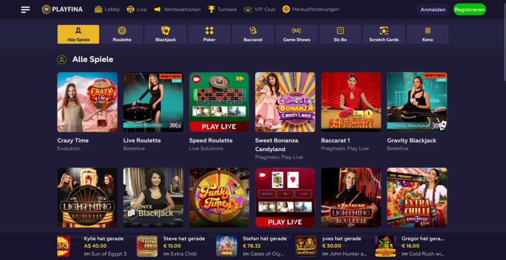 playfina livecasino