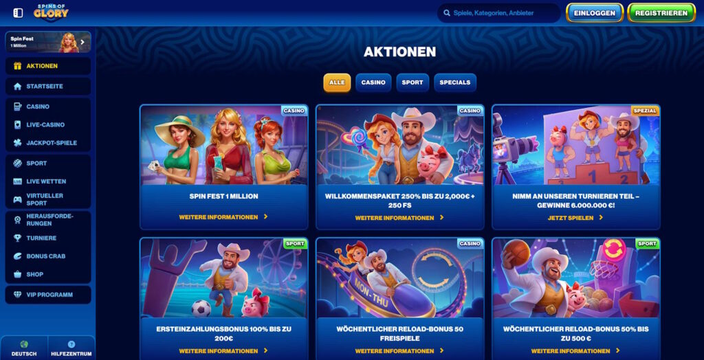 SpinsOfGlory Casino