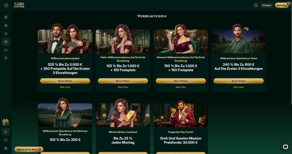 CashLounge Bonus